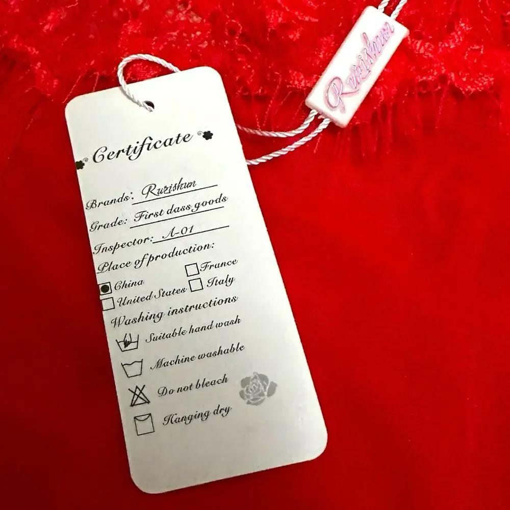 Sexy Lingerie Lace Babydoll Dress G-String Underwear Women’ Size L Sleepwear Set